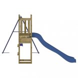 impregnált fenyőfa kültéri játszószett