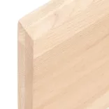 kezeletlen tömör fa fürdőszobai pult 40x50x(2-4) cm