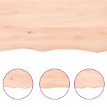 kezeletlen tömör tölgyfa asztallap 60x40x2 cm