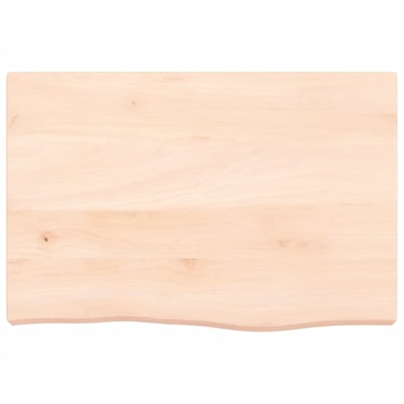 kezeletlen tömör tölgyfa asztallap 60x40x(2-6) cm