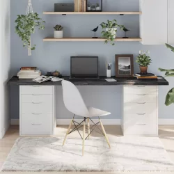   sötétbarna kezelt tömör tölgyfa asztallap 200x60x(2-4) cm