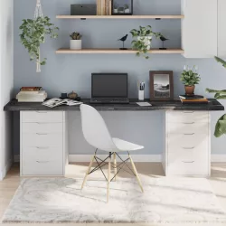   sötétbarna kezelt tömör tölgyfa asztallap 220x60x(2-4) cm