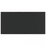 7 részes szürke és fekete kerti étkezőgarnitúra párnákkal