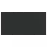 7 részes sötétszürke kerti étkezőgarnitúra