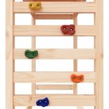 tömör fenyőfa kültéri játszószett