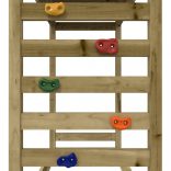 impregnált fenyőfa kültéri játszószett