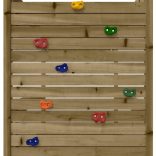 impregnált fenyőfa kültéri játszószett