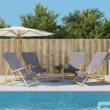 4 db antracitszürke 400 GSM szövet strandtörölköző 60 x 135 cm