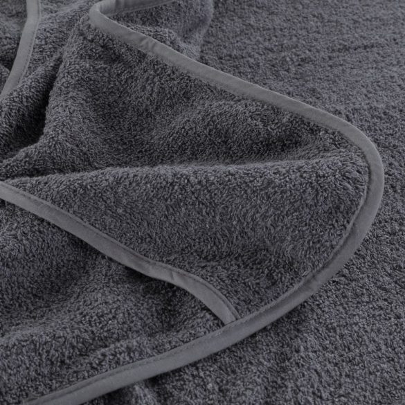 4 db antracitszürke 400 GSM szövet strandtörölköző 60 x 135 cm
