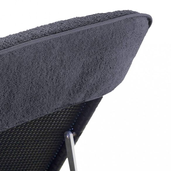 4 db antracitszürke 400 GSM szövet strandtörölköző 60 x 135 cm