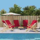 6 db burgundi vörös 400 GSM szövet strandtörölköző 60 x 135 cm