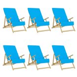 6 db türkizkék 400 GSM szövet strandtörölköző 60 x 135 cm