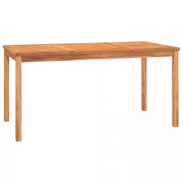 7 részes tömör tíkfa kerti étkezőgarnitúra