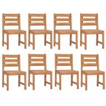 9 részes tömör tíkfa kerti étkezőgarnitúra