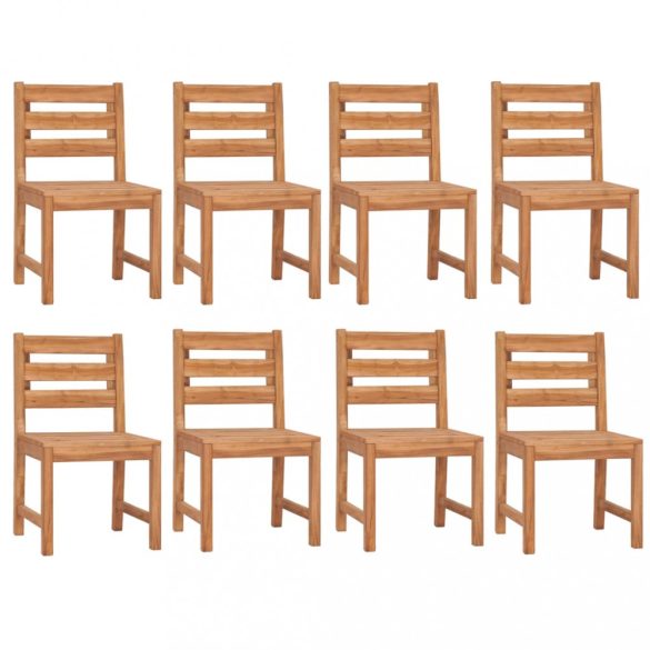 9 részes tömör tíkfa kerti étkezőgarnitúra