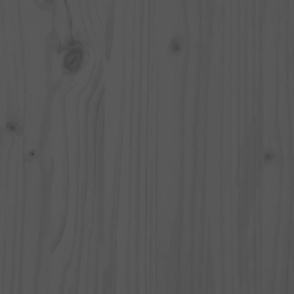 szürke 3 részes tömör fenyőfa kerti bisztrószett