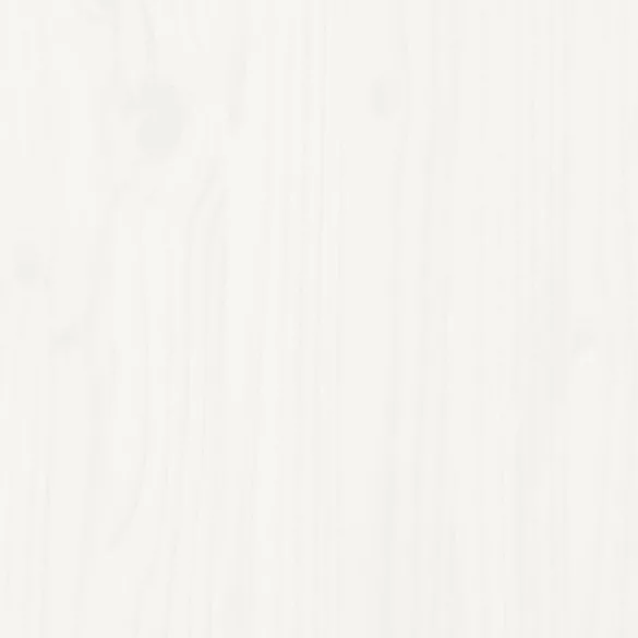 fehér 5 részes tömör fenyőfa kerti bárszett