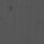 szürke 7 részes tömör fenyőfa kerti ládaszett