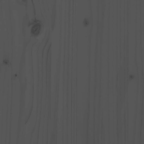 szürke 9 részes tömör fenyőfa kerti ládaszett