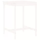 fehér 3 részes tömör fenyőfa kerti bárszett