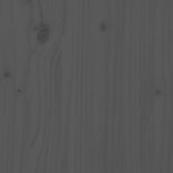 szürke 3 részes tömör fenyőfa kerti ládaszett