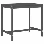 szürke 5 részes tömör fenyőfa kerti bárszett