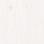 fehér 7 részes tömör fenyőfa kerti bárszett