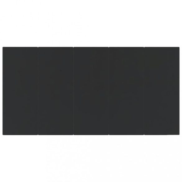 9 részes polyrattan kerti étkezőgarnitúra