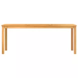 7 részes tömör tíkfa kerti étkezőgarnitúra