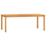 9 részes tömör tíkfa kerti étkezőgarnitúra