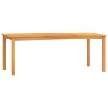 9 részes tömör tíkfa kerti étkezőgarnitúra