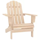 tömör fenyőfa kerti Adirondack szék