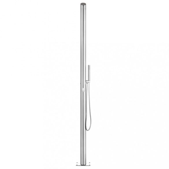 rozsdamentes acél kerti zuhany 220 cm
