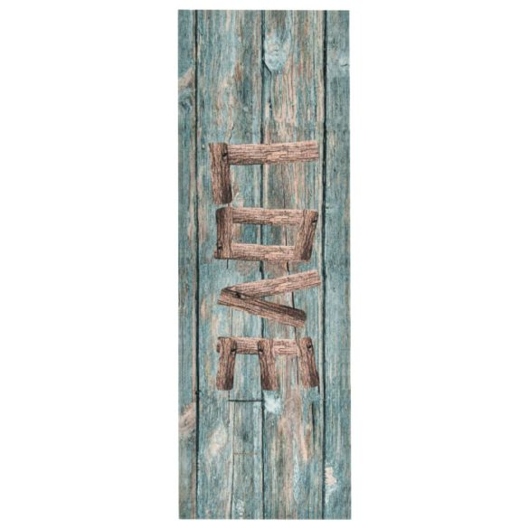 Love" feliratú mosható konyhaszőnyeg 60 x 300 cm"