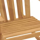 tömör tíkfa adirondack hintaszék
