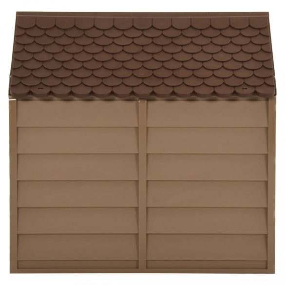 barna PP kutyaház 71 x 71,5 x 68 cm