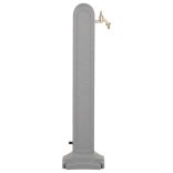 világosszürke kőhatású kerti csap