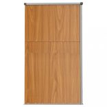 barna horganyzott acél kerti szerszámtároló 225 x 89 x 161 cm