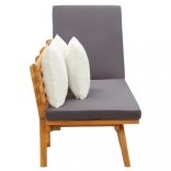 tömör akácfa kerti heverő 200 x 65 cm