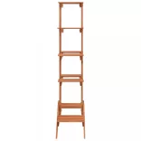 tömör fenyőfa virágtartó állvány 83 x 25 x 132 cm