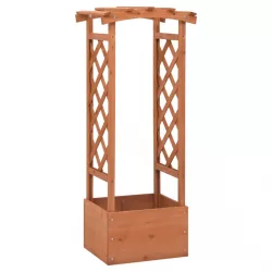 fenyőfa rácsos ültető boltívvel 49 x 39 x 117 cm