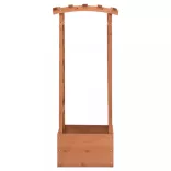 fenyőfa rácsos ültető boltívvel 49 x 39 x 117 cm