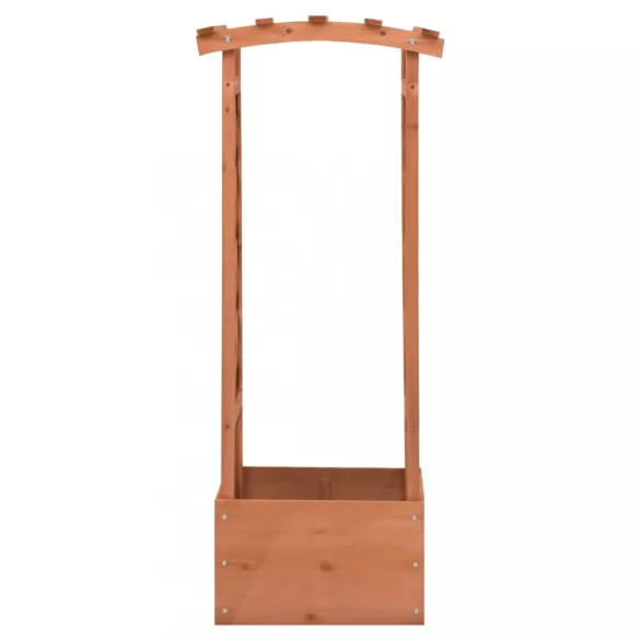 fenyőfa rácsos ültető boltívvel 49 x 39 x 117 cm