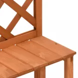 tömör fenyőfa rácsos virágtartó állvány 70 x 42 x 115 cm