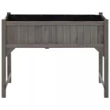 tömör fenyőfa magaságyás melegházzal 110 x 54 x 120 cm