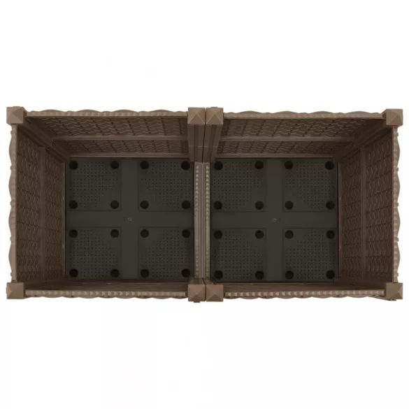 polipropilén magaságyás 80 x 40 x 38 cm