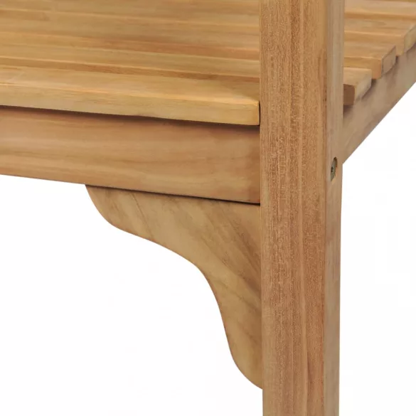 tömör tíkfa kerti pad 228 cm