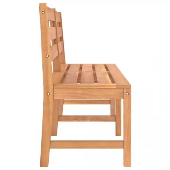 tömör tíkfa kerti pad 180 cm