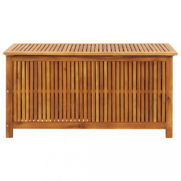 tömör akácfa kerti tárolóláda 113 x 50 x 58 cm