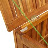 tömör akácfa kerti tárolóláda 113 x 50 x 58 cm